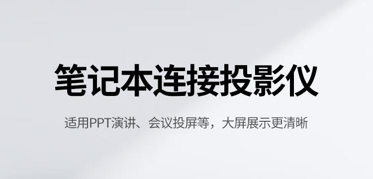 绿联（UGREEN）HDMI转VGA线 高清视频转换器转接头  1.5米圆线 30449
