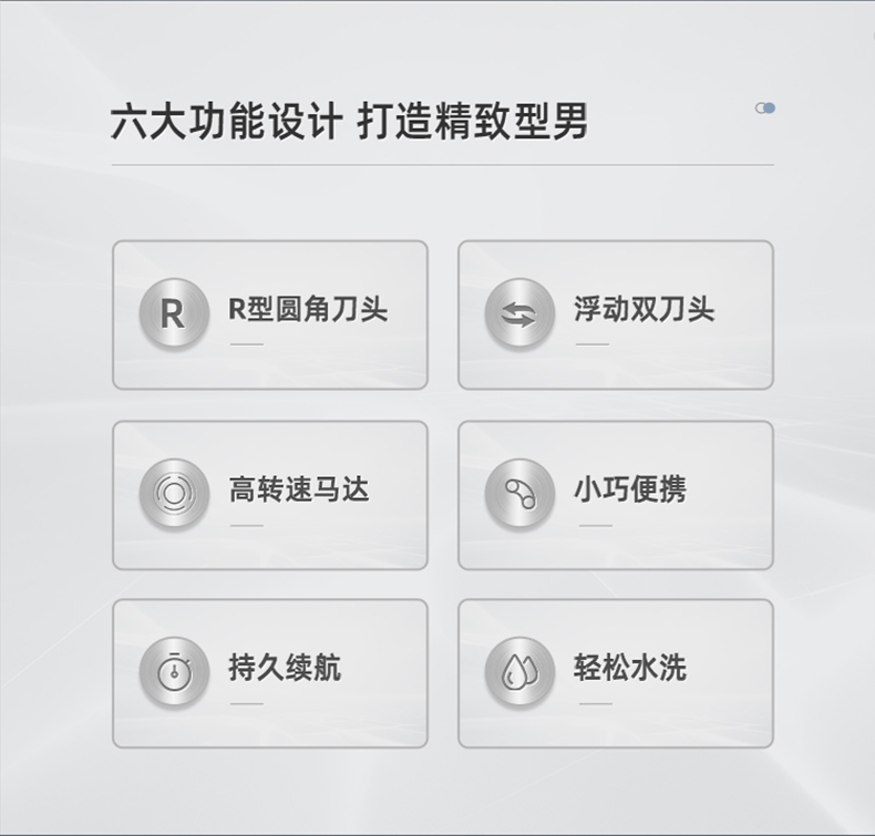蓓慈（beici）剃/脱毛器H3（黑色）鼻毛器 修剪器 电动男士剃鼻毛器充电式剃毛刀去刮鼻毛剪刀刀头水洗