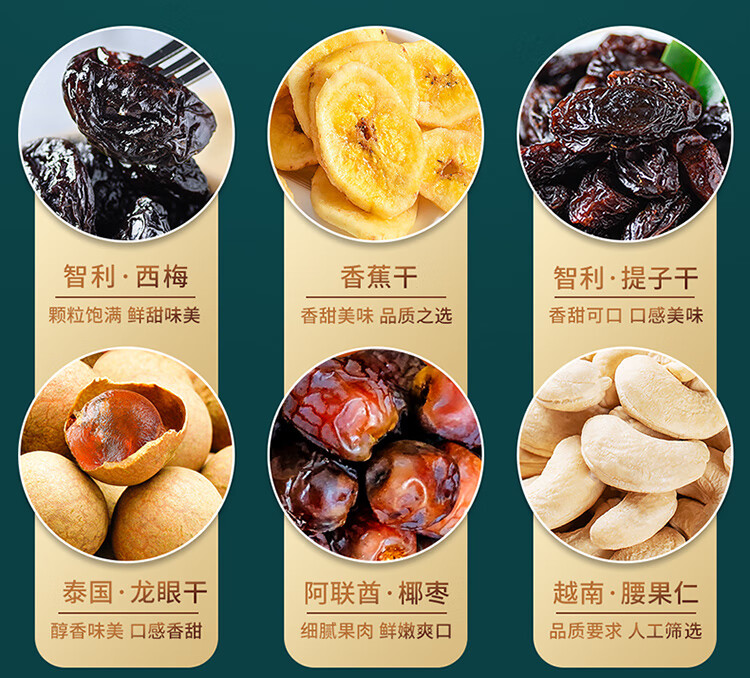 首粮坚果礼盒 每日坚果休闲零食干果炒货大礼包年货礼盒 悦尚嘉品2020g