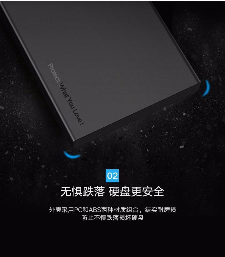 绿联（UGREEN）Type-C移动硬盘盒 USB3.1 2.5英寸硬盘盒  黑色 US221