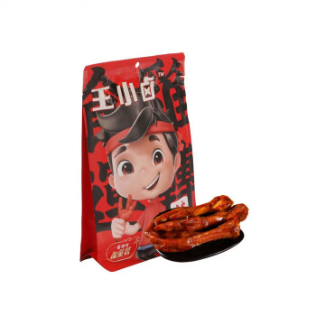 王小卤虎皮凤爪 网红零食休闲食品熟食 香辣味210g 鸡爪4袋装