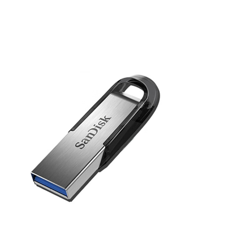 闪迪(SanDisk)32GB USB3.0 U盘 CZ73酷铄 银色 读速150MB/s 金属外壳 内含安全加密软件