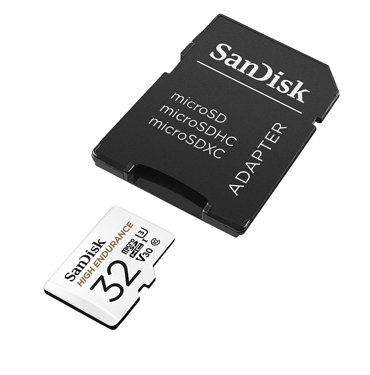 闪迪（SanDisk）SDSQQNR-032G-ZN6IA 存储卡 行车记录仪&安防监控 高度耐用 家庭监控的上佳选择