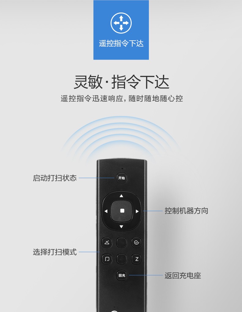 美的（Midea）扫地机器人 四种清扫模式 智能探测 防跌落 自动休眠/断电功能 VR05F5-TY