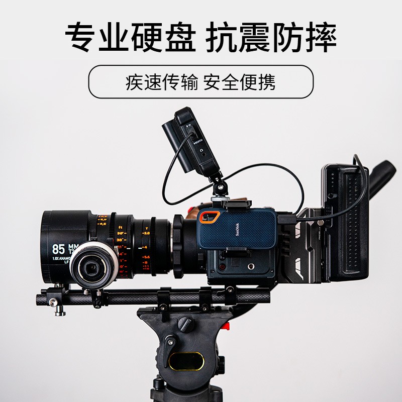 闪迪(SanDisk)2TB Nvme 移动固态硬盘（PSSD）E61至尊极速卓越版 传输速度1050MB/s IP55等级三防保护
