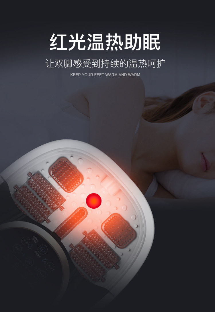 泰昌（Taicn）足浴盆 脚动滚轮按摩洗脚盆泡脚桶气波按摩加热恒温熏蒸泡脚盆 TC-08AJ8H