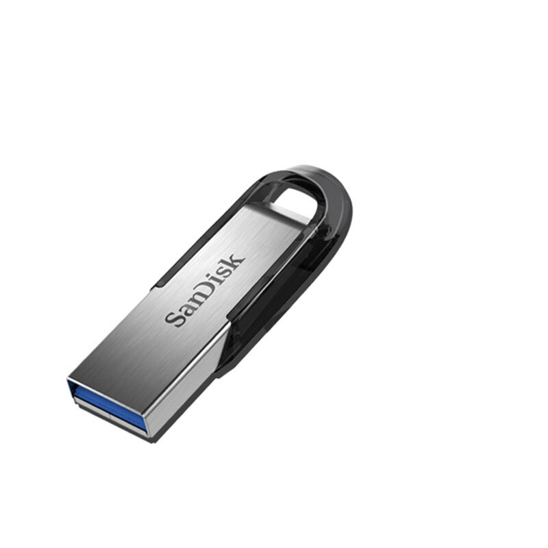 闪迪(SanDisk)16GB USB3.0 U盘 CZ73酷铄 银色 读速150MB/s 金属外壳 内含安全加密软件