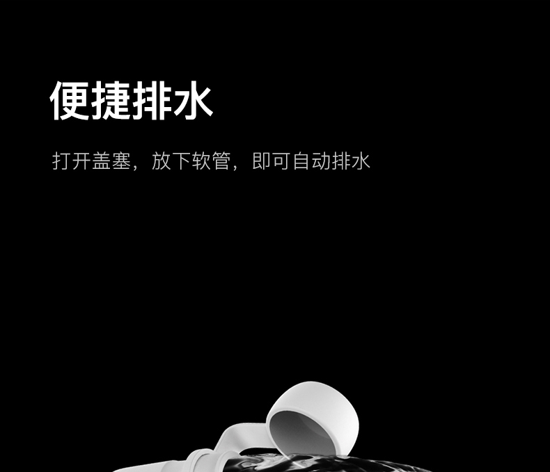 泰昌（Taicn）足浴盆脚动滚轮按摩泡脚桶气波按摩加热恒温家人熏蒸泡脚盆礼物 TC-Z3211经典黑金款