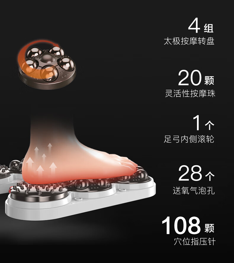 泰昌（Taicn）足浴盆按摩泡脚盆深桶洗脚盆足疗盆加热泡脚桶足疗按摩泡脚 TC-Y8096