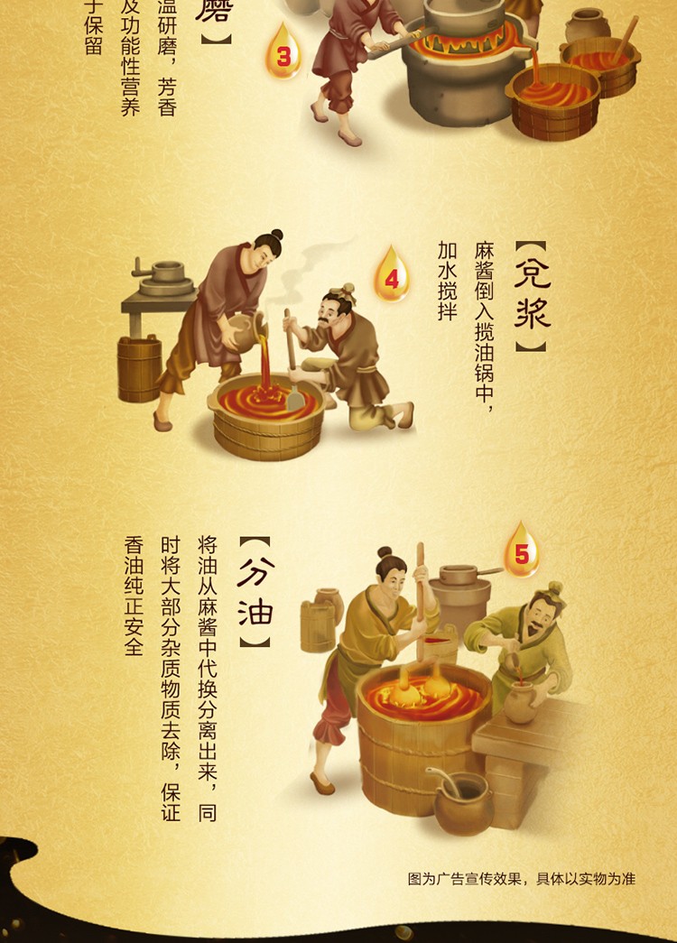 金龙鱼 小磨香油220ml