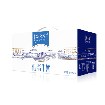蒙牛特仑苏低脂纯牛奶（250ml×12）