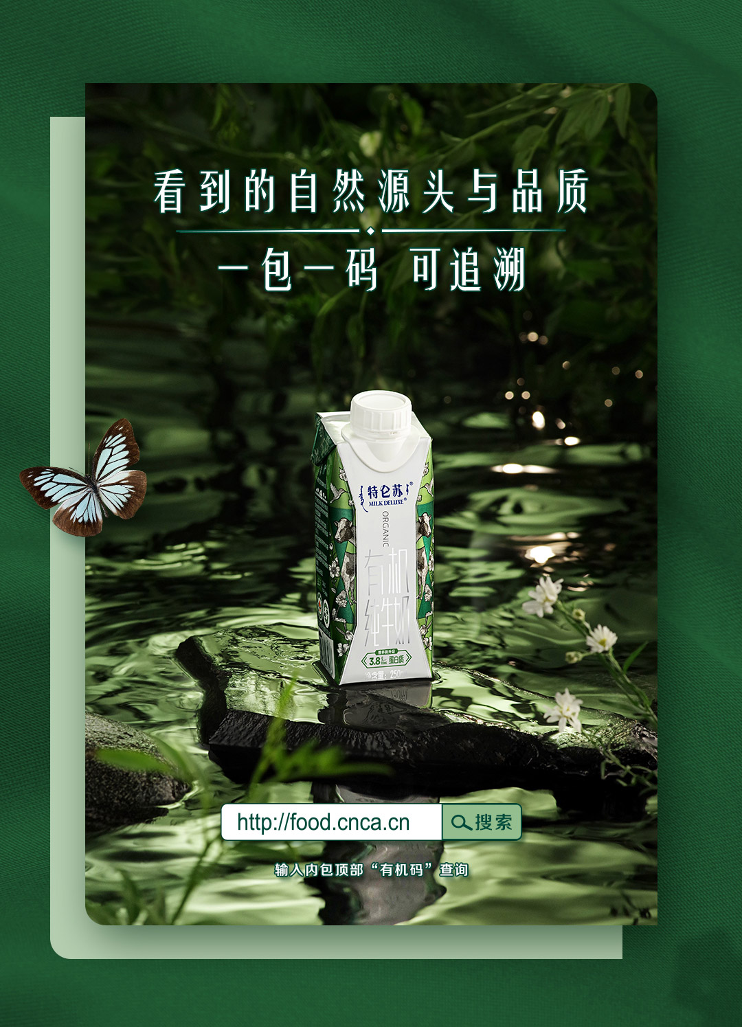 蒙牛特仑苏有机纯牛奶梦幻盖250ml×10包（3.8g乳蛋白）