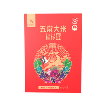 米妹妹（MIMEIMEI）福禄稻五常大米礼盒2.5kg