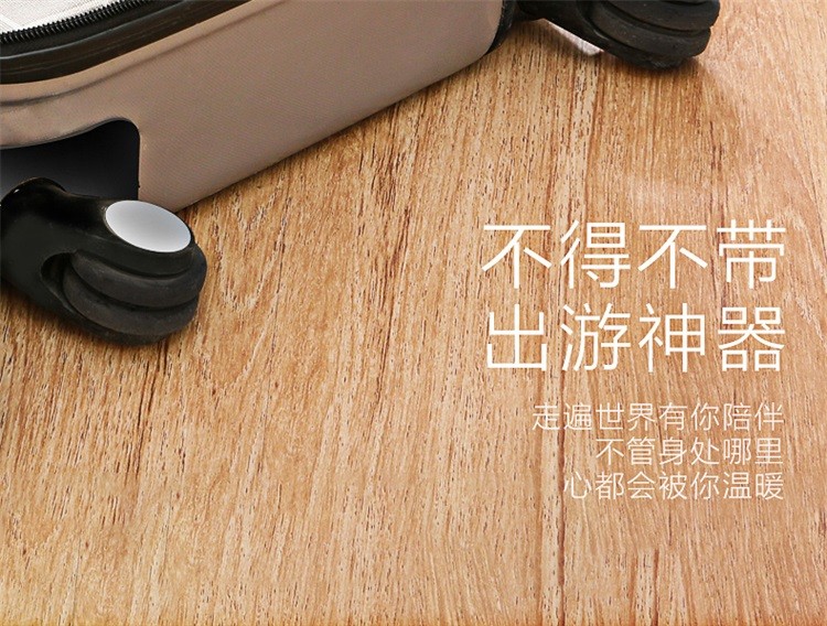 美的（Midea）电水壶/热水瓶0.6L折叠水壶旅行迷你便携式烧水壶小型家用压缩电热水壶SH06Simple101白色