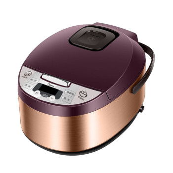 美的（Midea）电饭煲3L预约迷你家用智能电饭煲锅FS3073香槟色