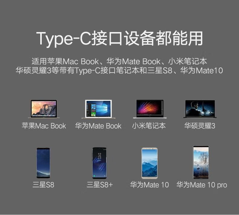 绿联（UGREEN） Type-C扩展坞USB-C转HDMI转换器3.0分线器 HDMI款70495