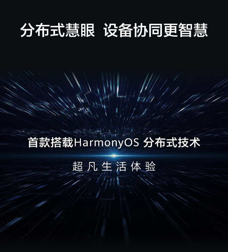 华为智选 海雀智能摄像头PRO 2K版64G内置存储/AI监测/智能家居监控器/无线高清300W像素/家用全景智能摄像头