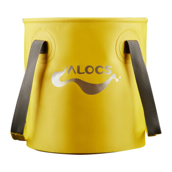 爱路客（ALOCS ）户外水桶 便携式储水桶钓鱼桶折叠水桶洗车水桶纯净水桶折叠水袋11L