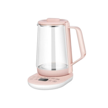 美的（Midea）养生壶（粉色）迷你 养生壶 烧水壶 电热水壶 煮茶壶 花茶壶 电热水壶 MK-YS15X212
