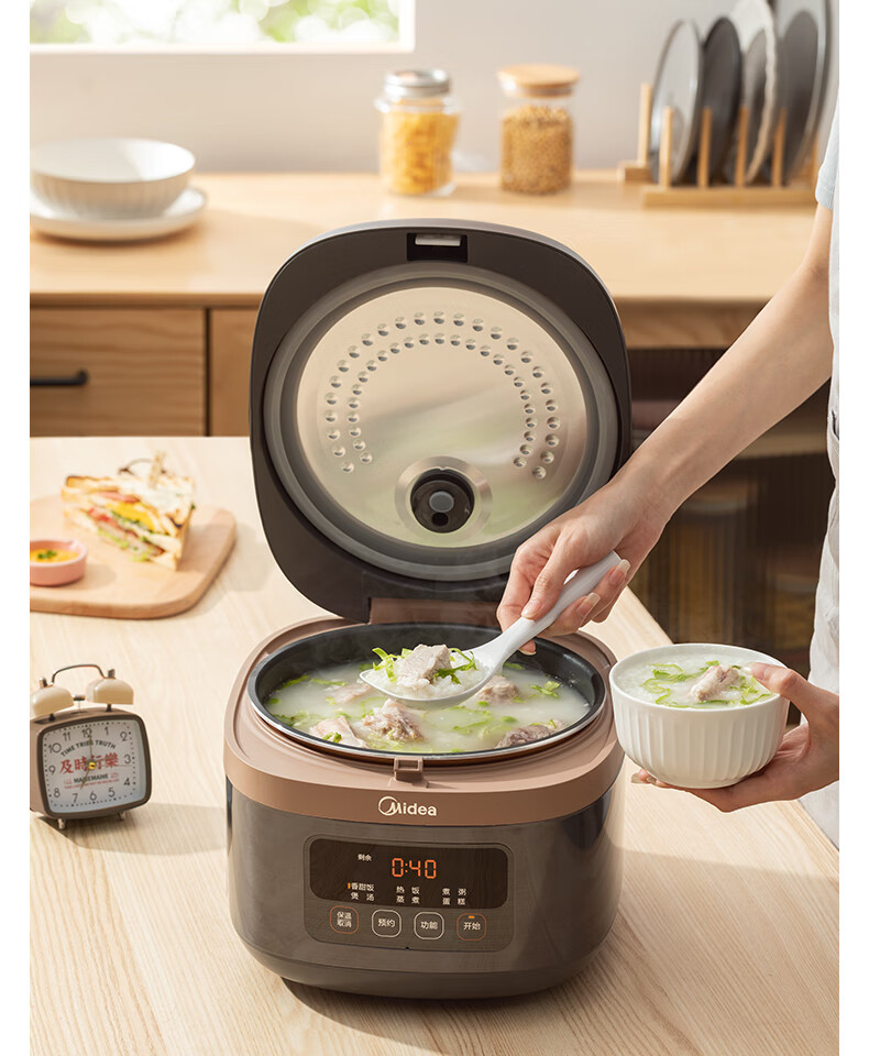 美的（Midea）电饭煲家用多功能 智能 电饭锅 电饭煲 AFB4061R