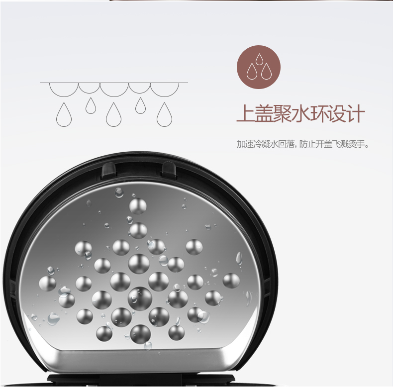 美的（Midea）电水壶/热水瓶 HJ1510A（金色）家用 1.5L 烧水壶 双钢防烫防干烧 热水壶304不锈钢开水壶