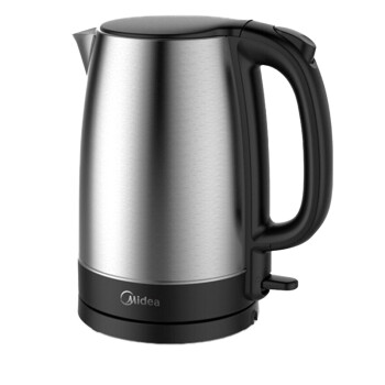 美的（Midea）电水壶/热水瓶 SH17C105大容量 1.7L  304不锈钢 烧水壶