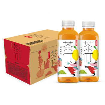农夫山泉 茶Π（茶派）柠檬红茶 500ml*15瓶/箱 100箱