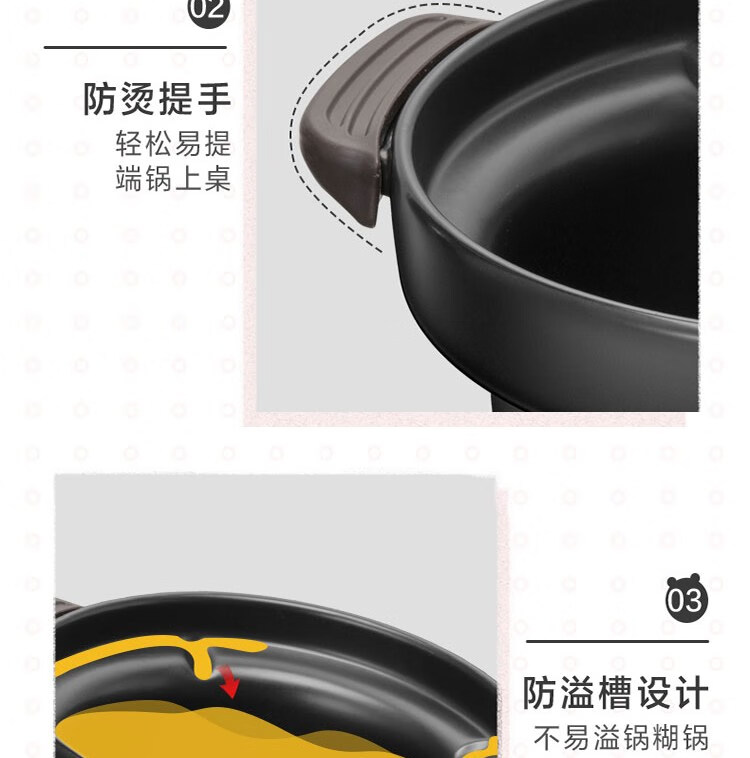小熊（Bear）电砂锅 电炖锅 DSG-B28C1煲汤锅炖汤锅煮粥锅电炖盅快炖锅宝宝辅食锅高温陶瓷