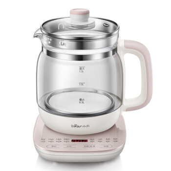 小熊（Bear）养生壶 YSH-A15Z8 煮茶器 电水壶烧水壶1.5L花茶壶  触屏调控-钢化玻璃面板