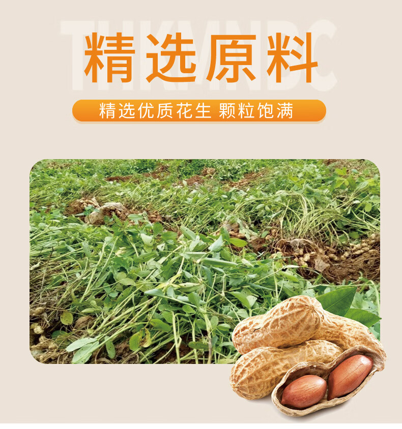 鲜记 鱼皮花生348g/罐 坚果炒货花生米花生豆下酒菜小吃 休闲零食