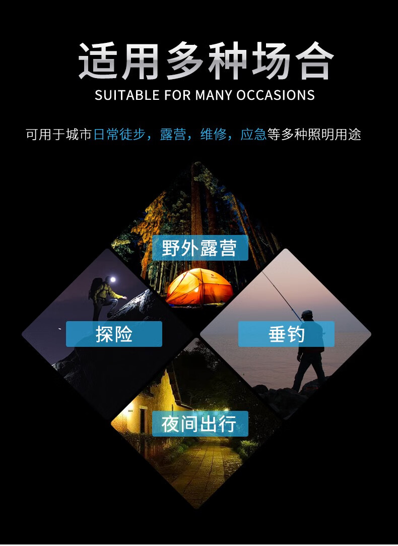 三极户外(Tri-polar)TP5020 应急防爆探照灯应急手电筒户外强光探照灯应急三防手电筒180W黄色