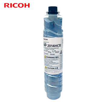理光（Ricoh）MP 2014HC 墨粉 黑色大容量单支装 适用MP2014/2014D/2014AD/M 2700/M 2701/IM 2702 约12000页
