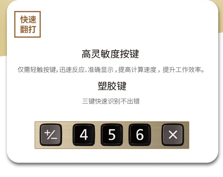 卡西欧（CASIO）计算器 人性化键盘 双色成型键 耐久金属面板 大型液晶显示屏 DS-2B