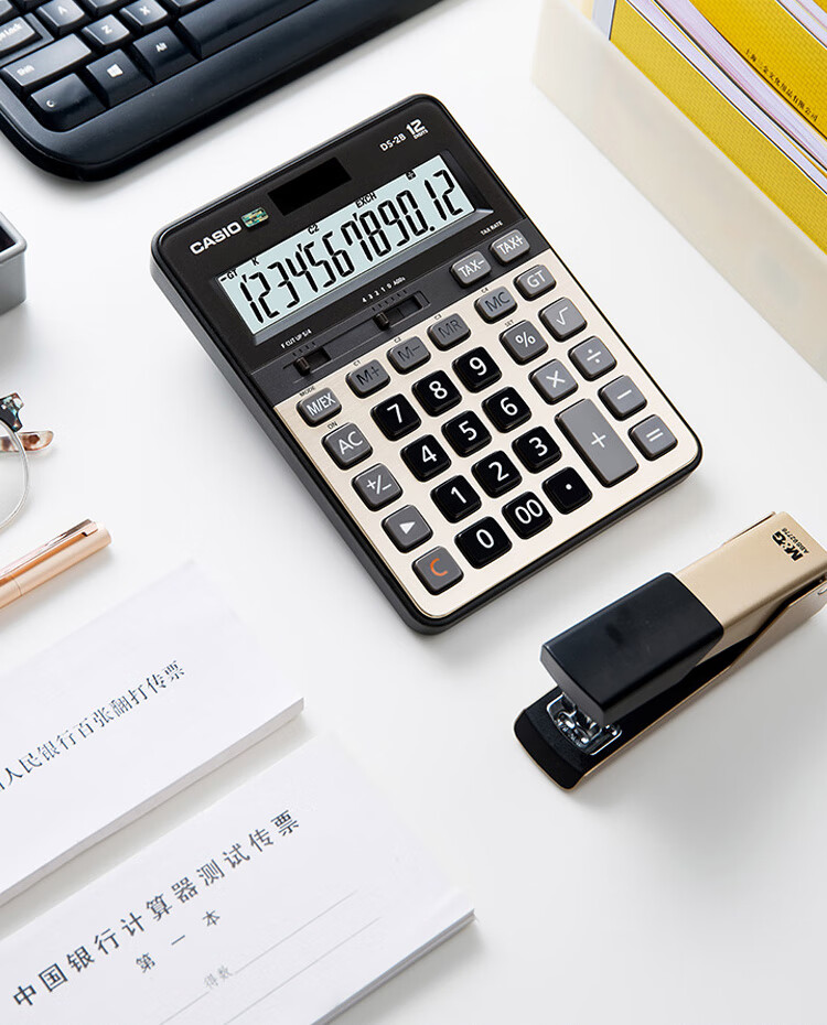 卡西欧（CASIO）DS-2B 快打机 快速翻打 计算器