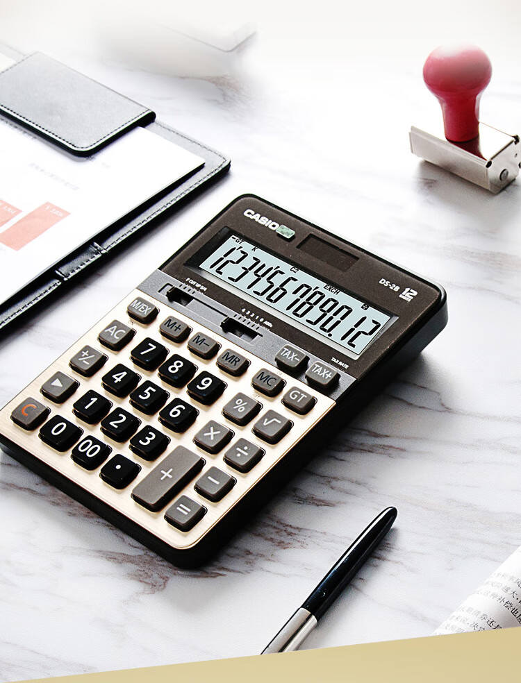 卡西欧（CASIO）DS-2B 快打机 快速翻打 计算器