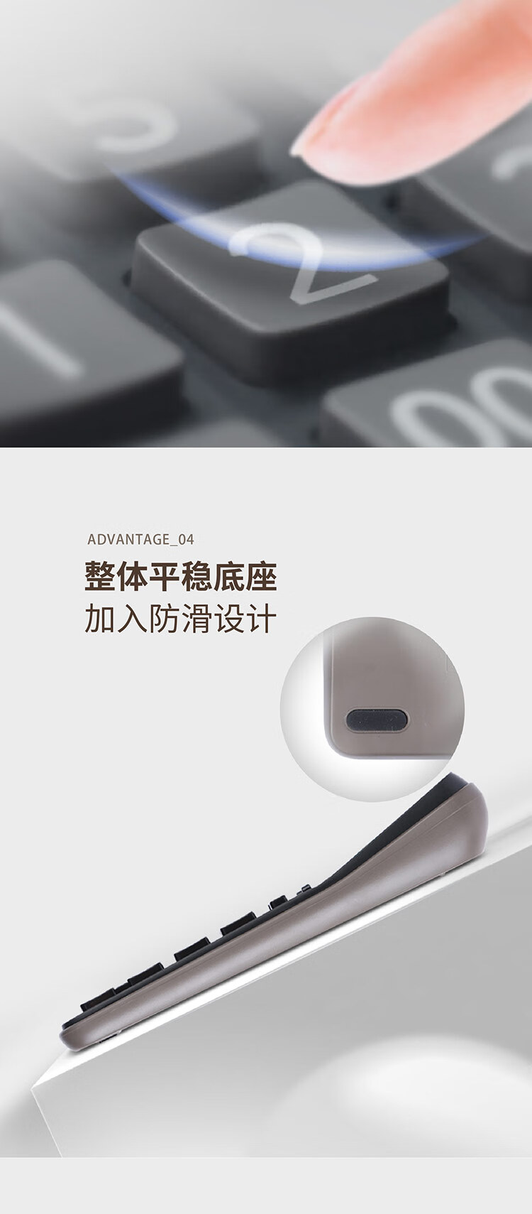 卡西欧（CASIO）商务计算器 超大型机 黑色经典款 GX-14B