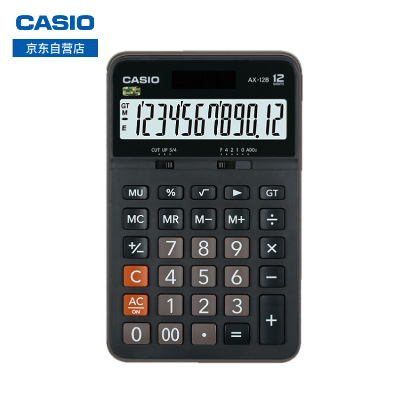 卡西欧（CASIO）日常商务 计算器 AX-12B