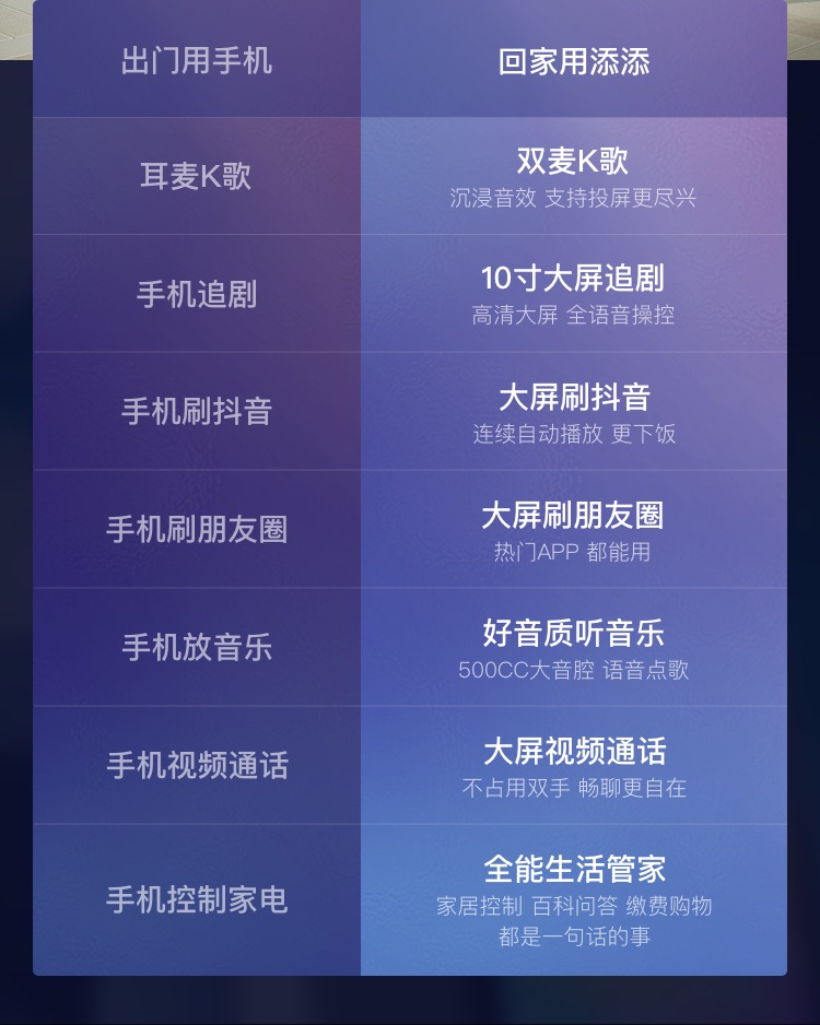 小度添添旋转智能屏T10 10英寸旗舰大屏 小度智能屏 蓝牙音箱 影音娱乐音箱 家庭KTV电视音响