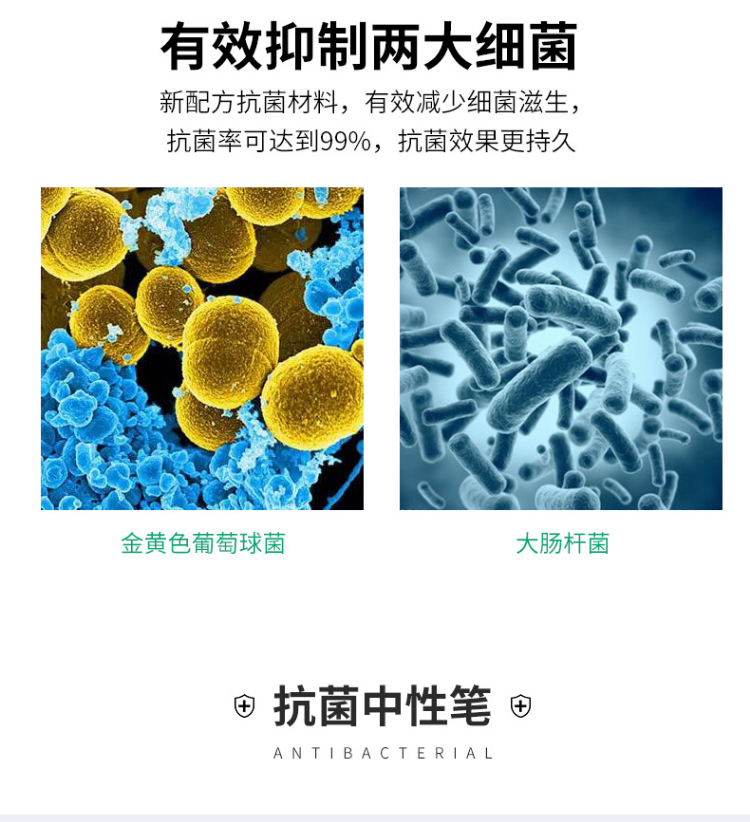 白雪(snowhite)PVR-155直液式走珠笔子弹型学生用中性笔签字笔财务专用笔红色0.38mm12支/盒