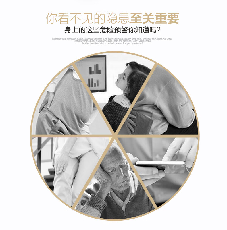 泰昌（Taicn)按摩披肩 电动捶打颈肩敲敲乐 肩部颈椎腰部腿部按摩仪TC-N230d 墨绿色