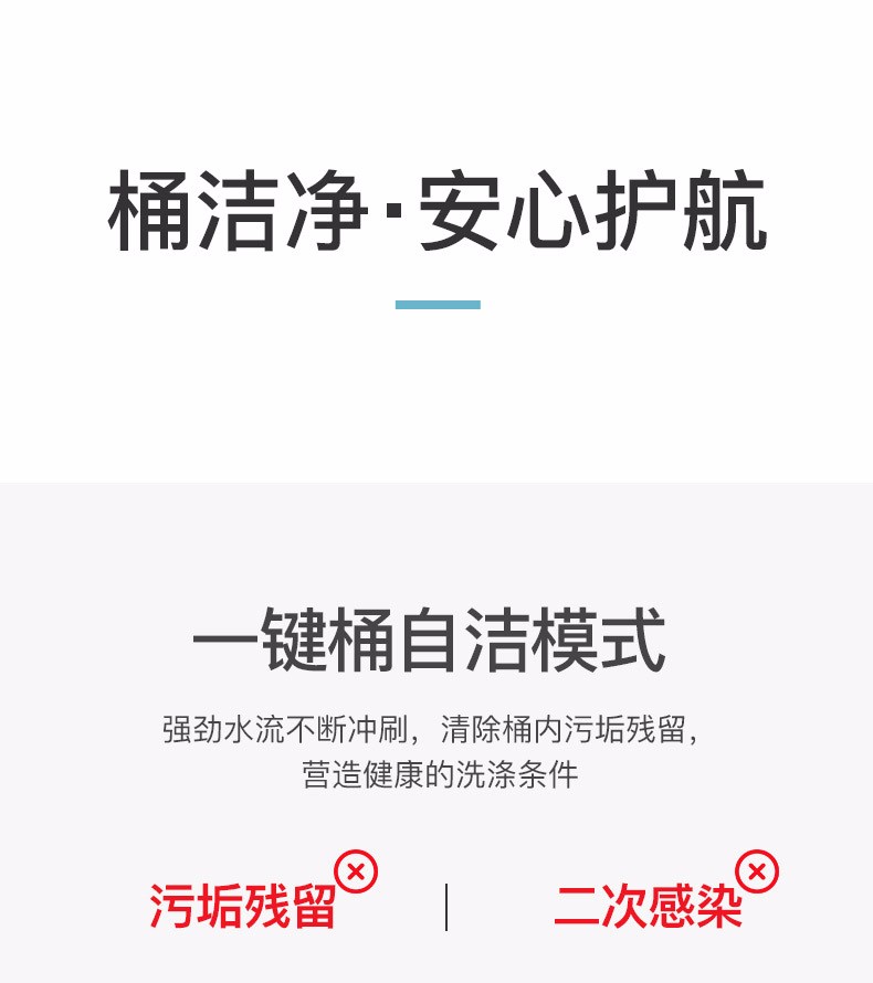 威力洗衣机6KG波轮迷你洗衣机全自动家用婴儿童小型出租屋宿舍大容量 智能模糊感应 XQB60-6039A