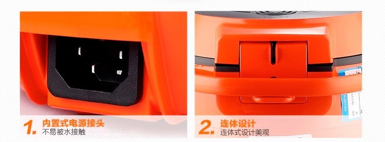 美的（Midea）电饭煲 电饭锅迷你1.6L电饭煲可拆洗内盖黑晶不粘内胆家用电饭煲 YN161