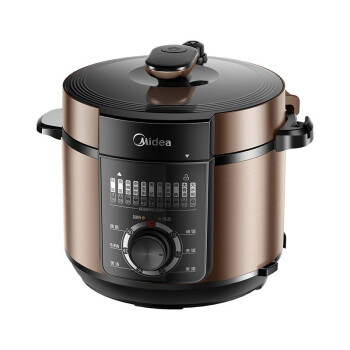 美的（Midea）电压力锅家用5L双胆大容量电压力煲智能电高压锅 MY-YL50M132