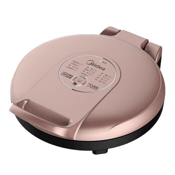 美的（Midea）电饼铛家用双面加热智能煎烤机电饼档薄饼机三明治机早餐蛋糕机丨1500W大火力MC-JK30V101