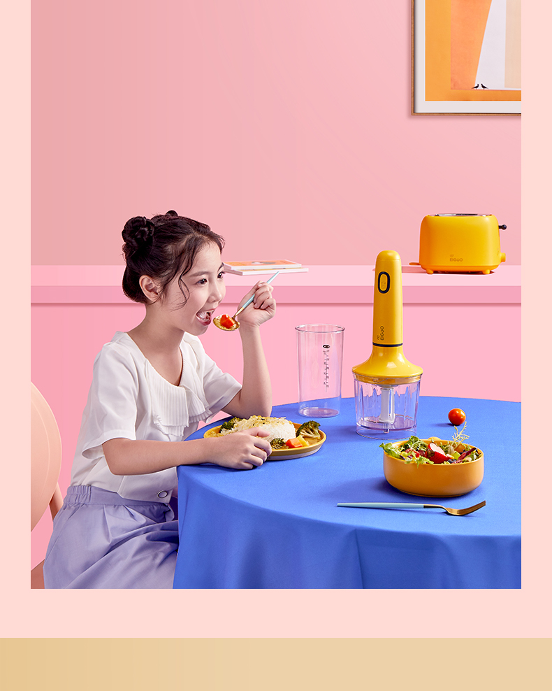 美的（Midea）搅拌机搅拌棒料理棒绞肉机打蛋器料理机母婴辅食多功能 BH103 【线下同款】