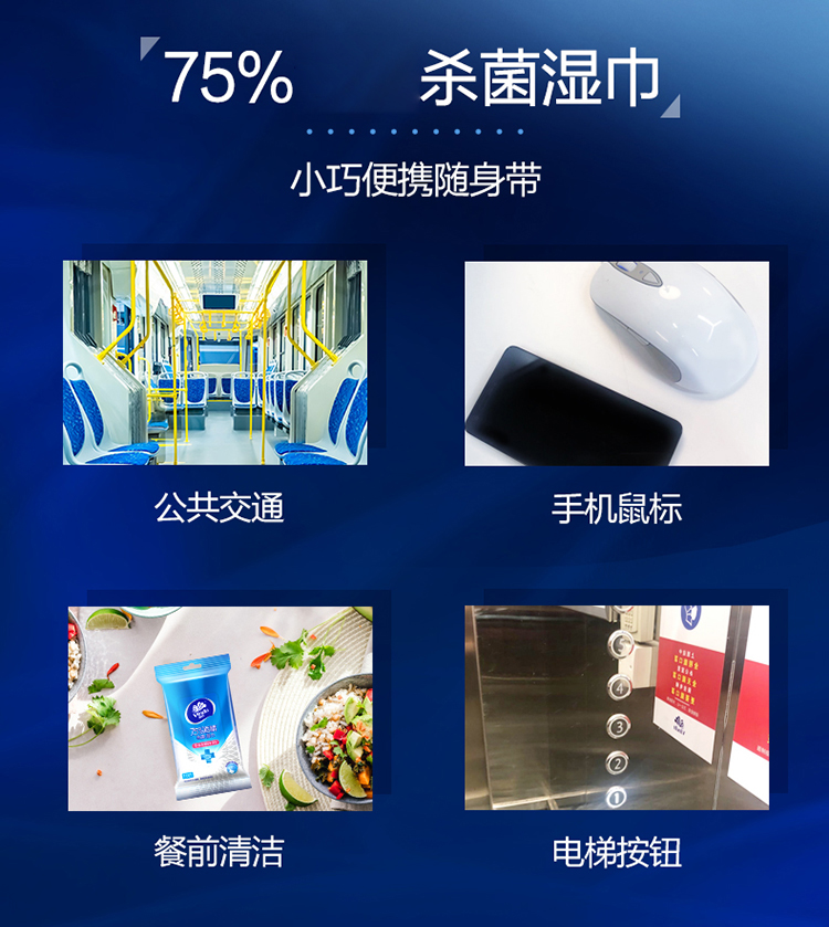 维达(Vinda) 湿巾杀菌湿巾 量贩装 湿纸巾 卫生湿巾10片*5包/提