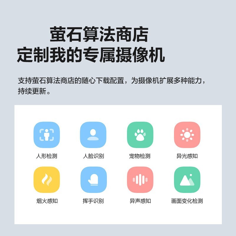 萤石 监控摄像头无线wifi高清夜视摄像机 360度云台旋转C6系列手机远程云监控器 【400万支持5G】标配