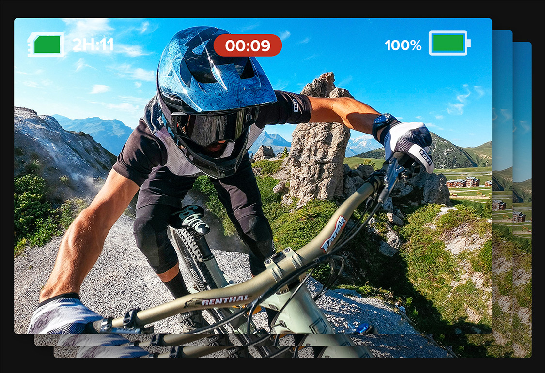 GoPro HERO10 Black 运动相机 防水记录防抖户外摩托骑行水下 照相机 Vlog数码运动摄像机