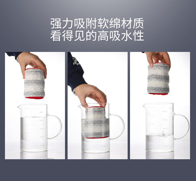 好媳妇免手洗懒人平板旋转拖把不锈钢干湿两用地拖易洁40cm自滤平推HD-7013