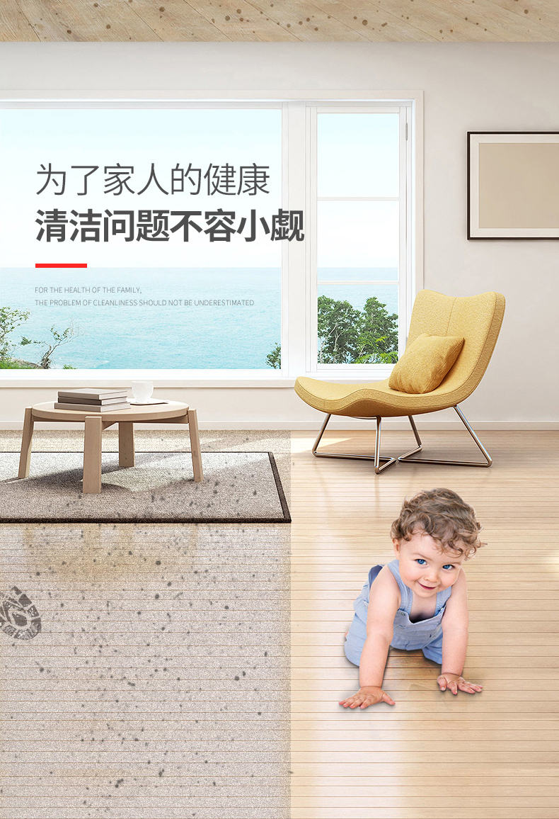 好媳妇家用木地板免手洗懒人平板拖把力洁乐净平拖 HD-7006